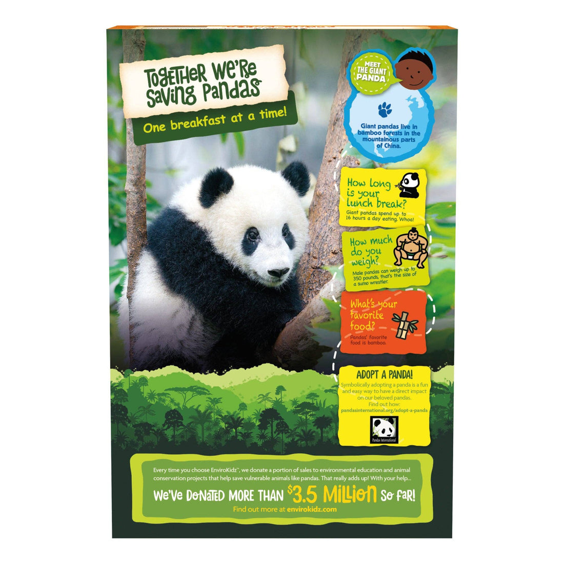 Nature's Path - Panda Puffs Cereal