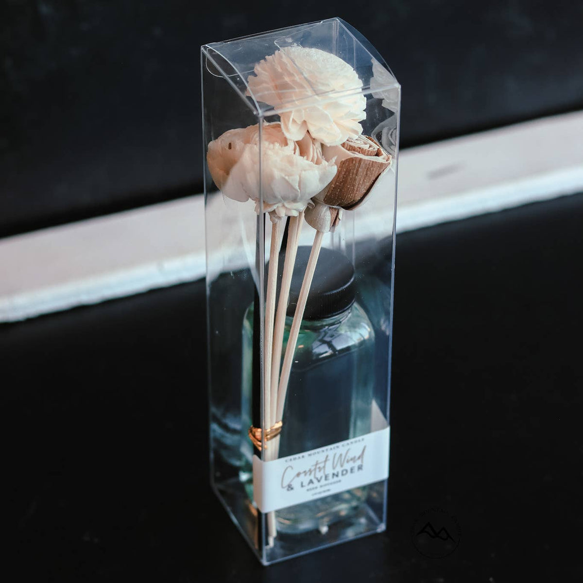 Cedar Mountain - Coastal Wind & Lavender - Flower Reed Diffuser