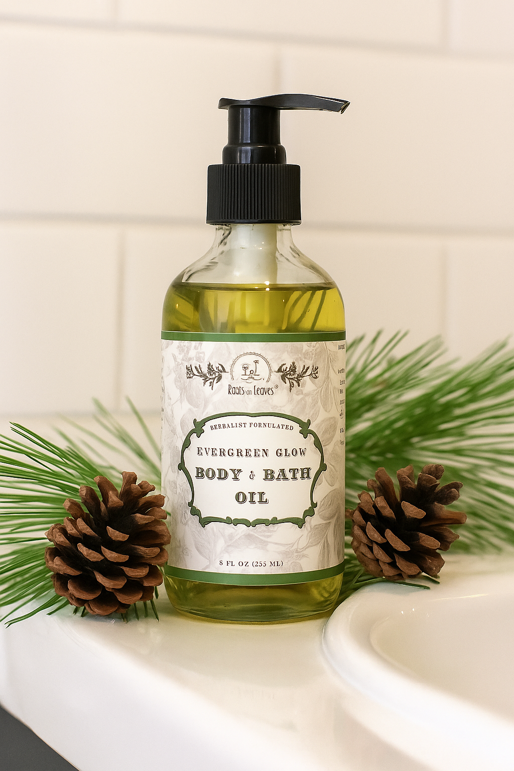 Roots And Leaves - Evergreen Glow Body & Bath Oil