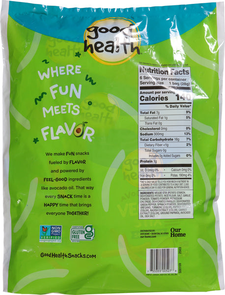 Veggie Stix Chips (6 Snack Bags)