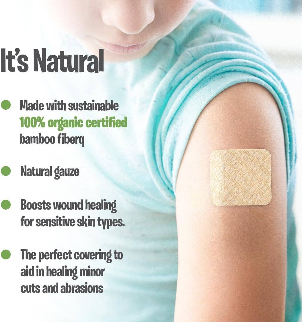 PATCH - Eco First Aid - PATCH MIXED PACK - 100 Assorted Size Bandages