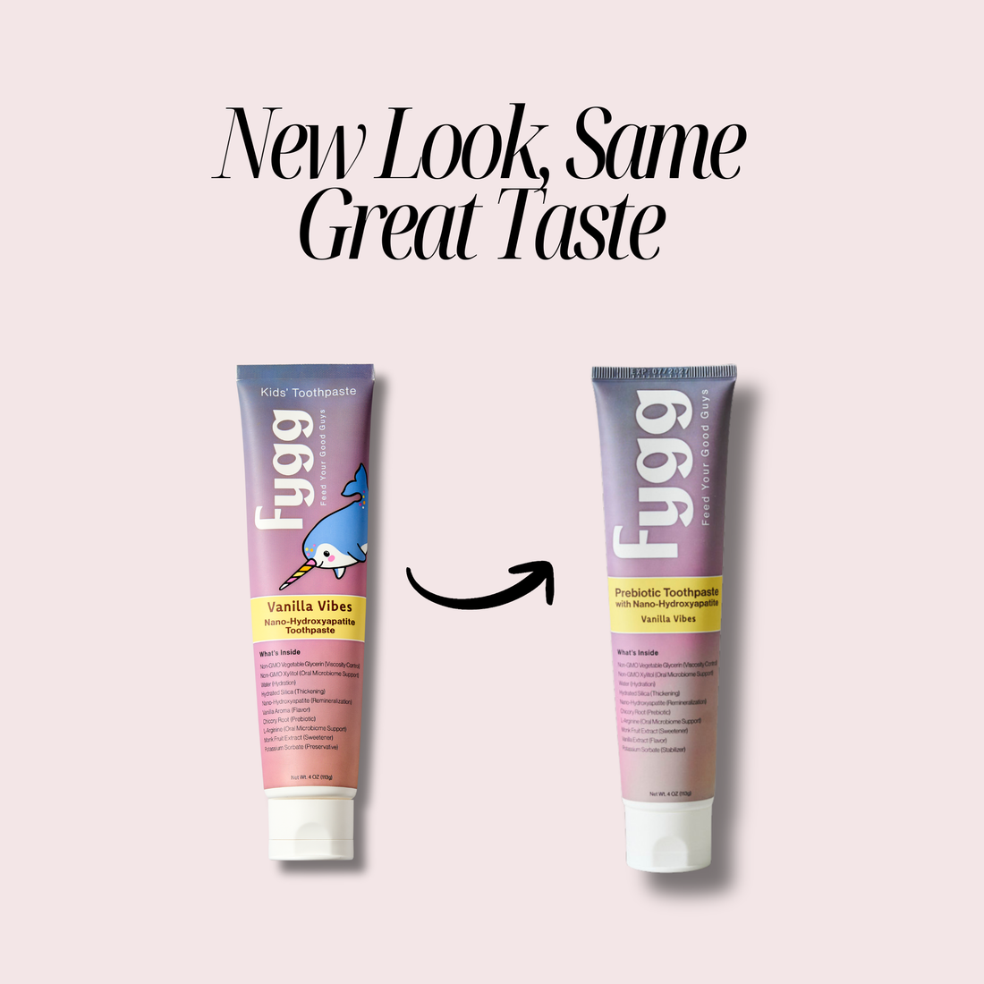 Fygg - Nano-Hydroxyapatite Toothpaste with Prebiotics | Vanilla Vibes