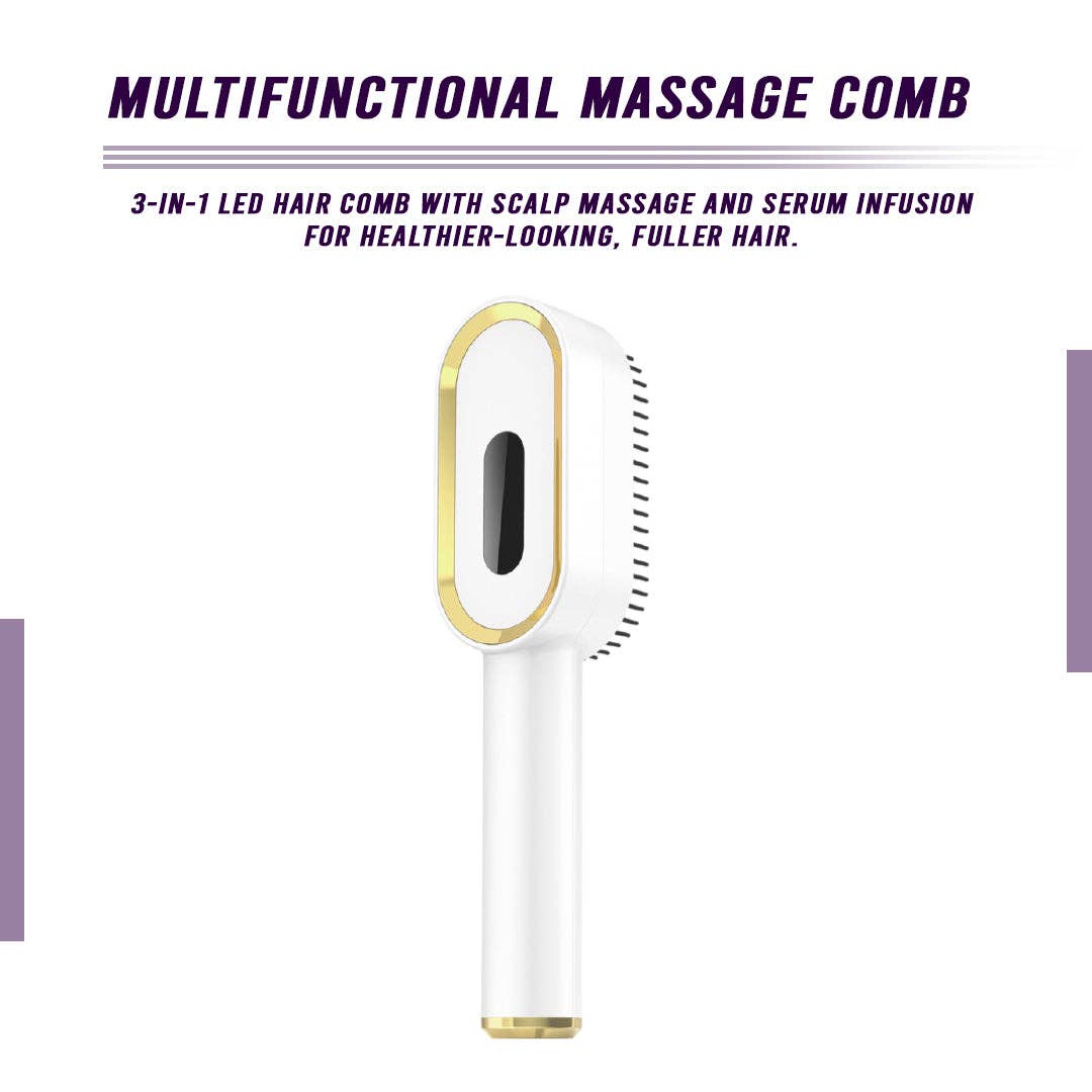 eterus - Multi-Functional 3-in-1 Scalp Massager and Oil Applicator Brush