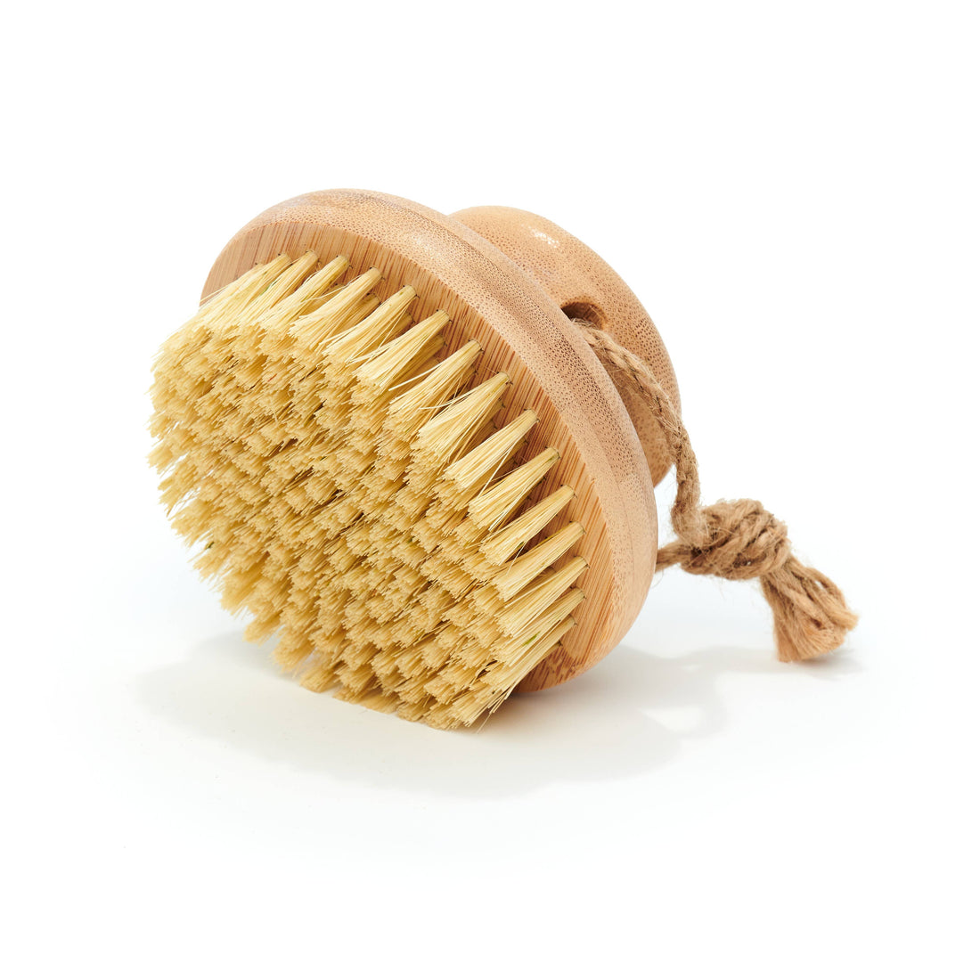Desesh - Bamboo Dry Body Brush with Short Handle (Plastic Free)