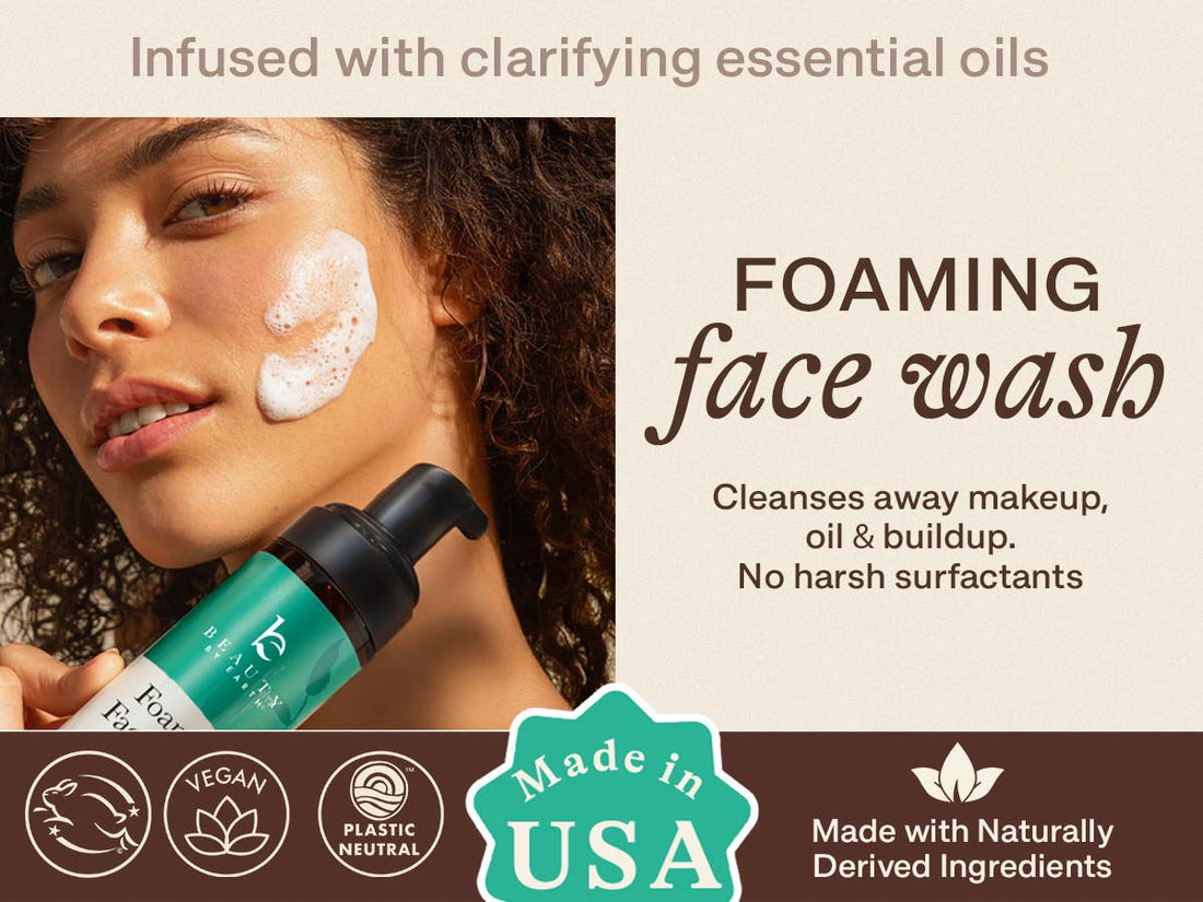Beauty By Earth - Foaming Face Wash Cleanser 4.2oz