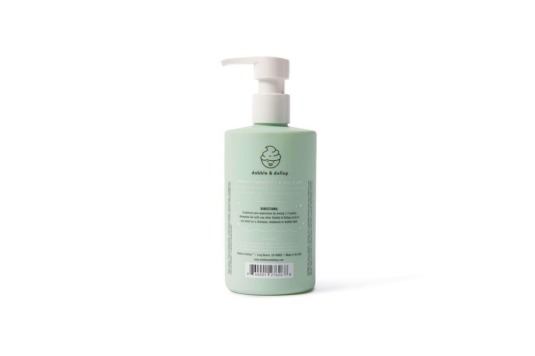 Dabble & Dollop® - Honeydew Shampoo, Body Wash & Bubbles