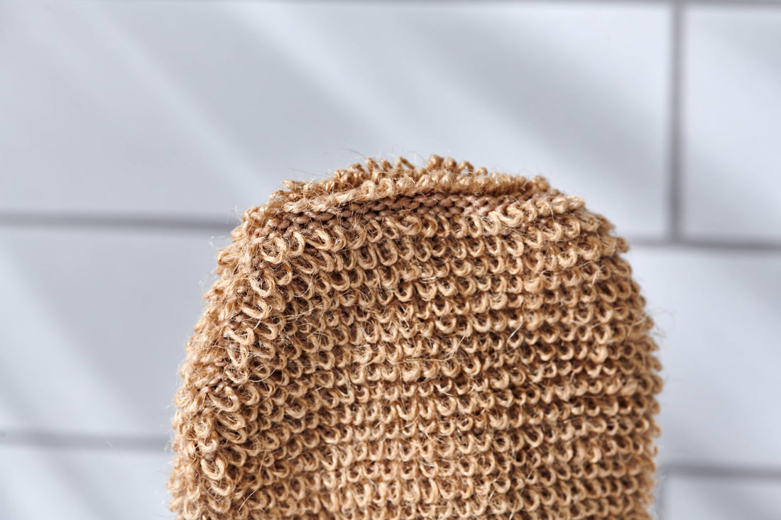Desesh - Natural Bath & Shower Glove Exfoliating Mitt (Plastic Free)
