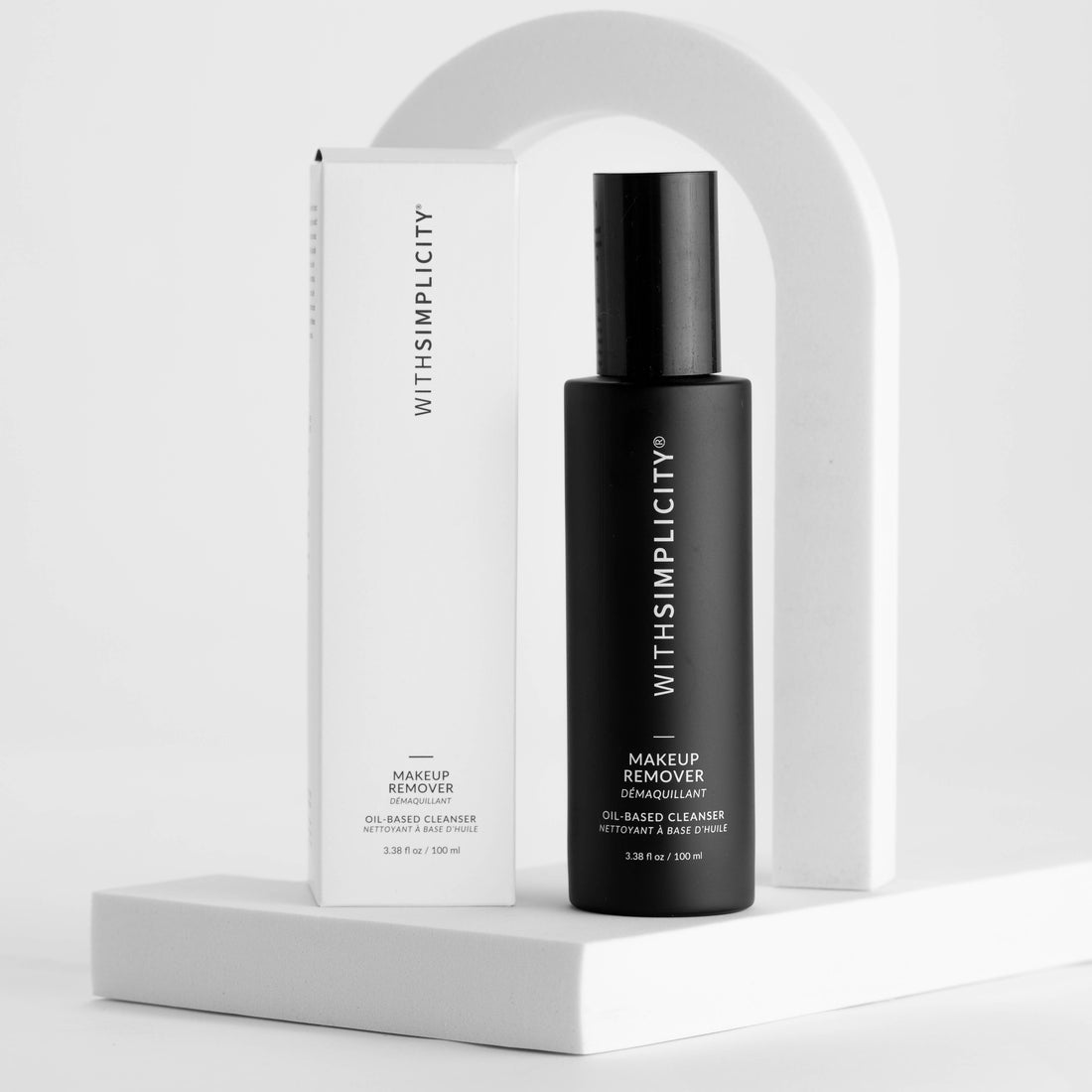 withSimplicity - Gentle Oil-Based Makeup Remover | Clean Skincare