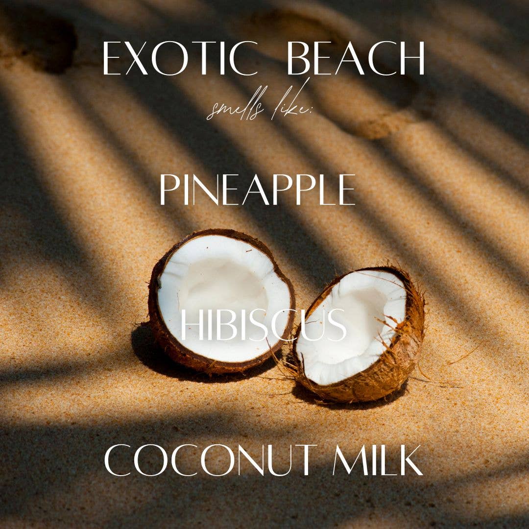 Cedar Mountain Candle - Exotic Beach Roll-On Perfume Oil - Limited Edition
