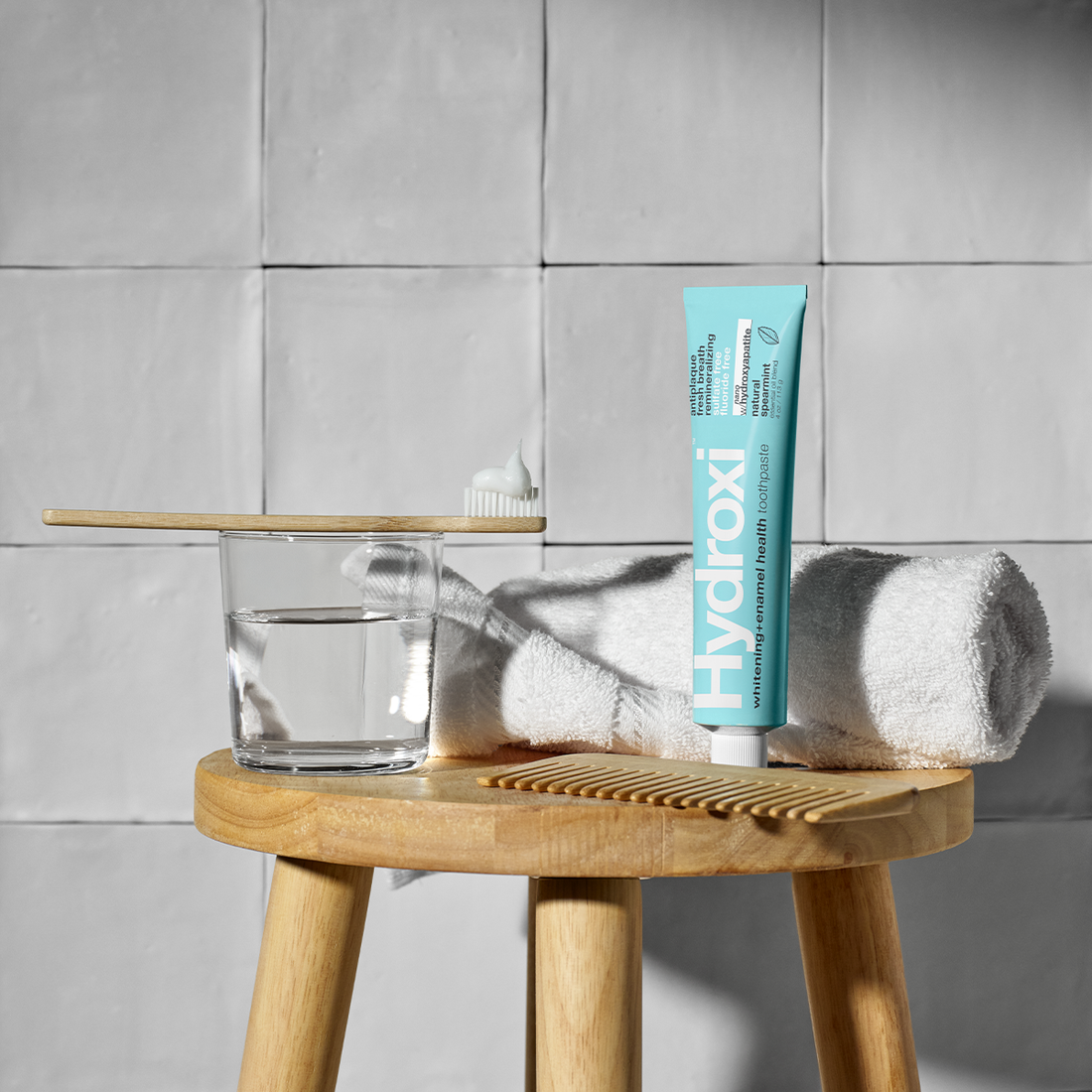 Davids Health Sciences, Inc - Davids Hydroxi™ whitening+enamel health nano hydroxyapatite premium toothpaste / spearmint