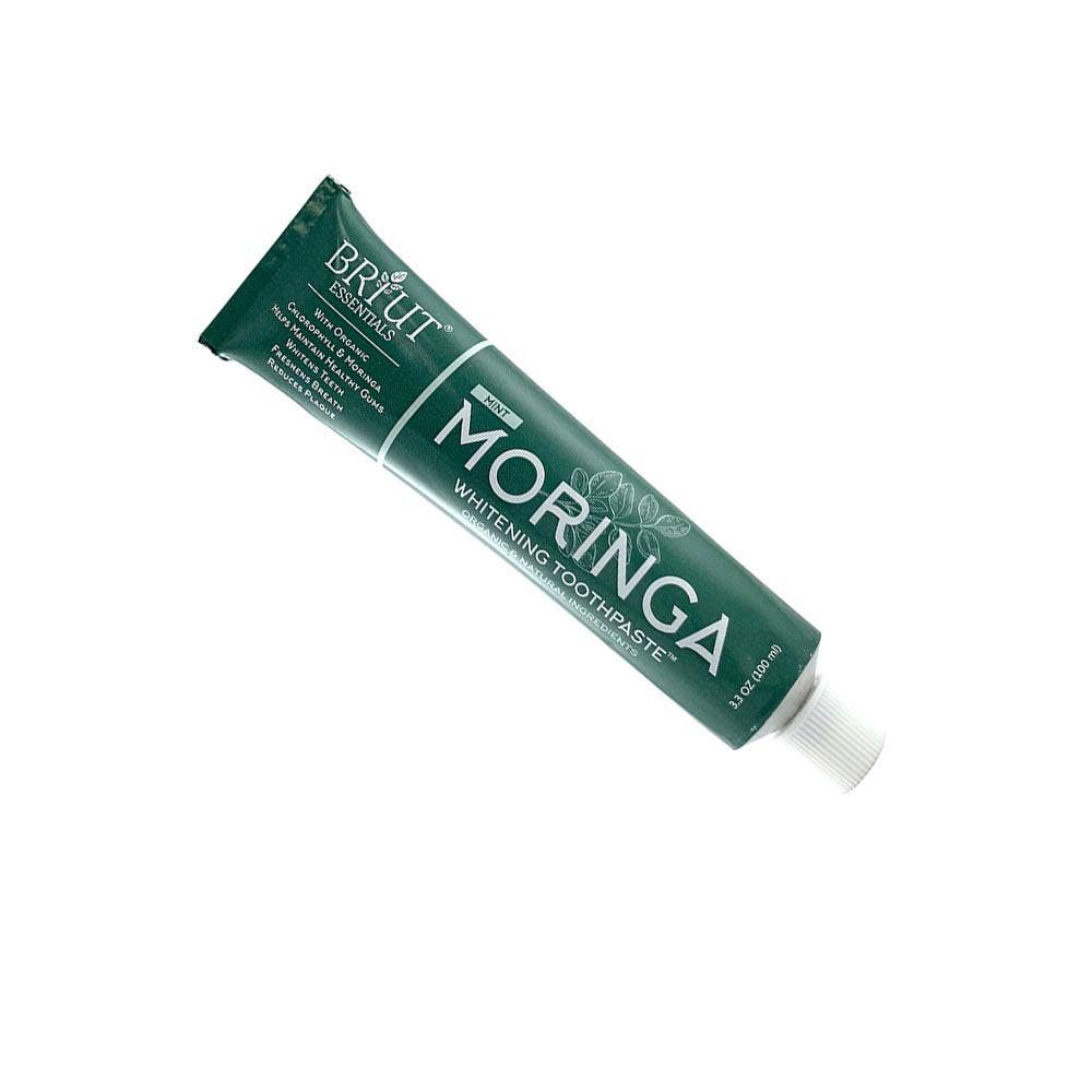 Briut Essentials - Organic Moringa Whitening Toothpaste (Sustainable Packaging)
