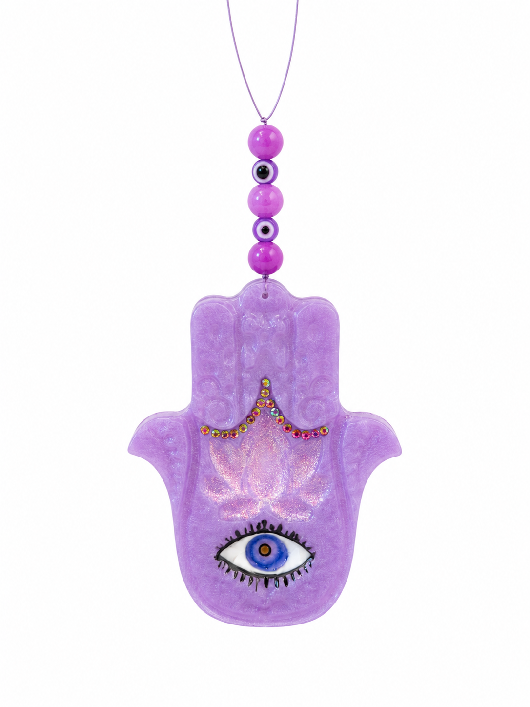 Custom Hamsa with Evil Eye