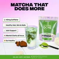 Everyday Dose Mushroom Matcha + Ceremonial Grade Matcha Functional Tea Blend