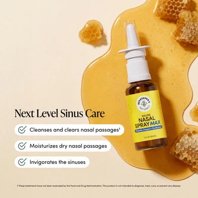 Beekeepers Naturals Nasal Spray Max