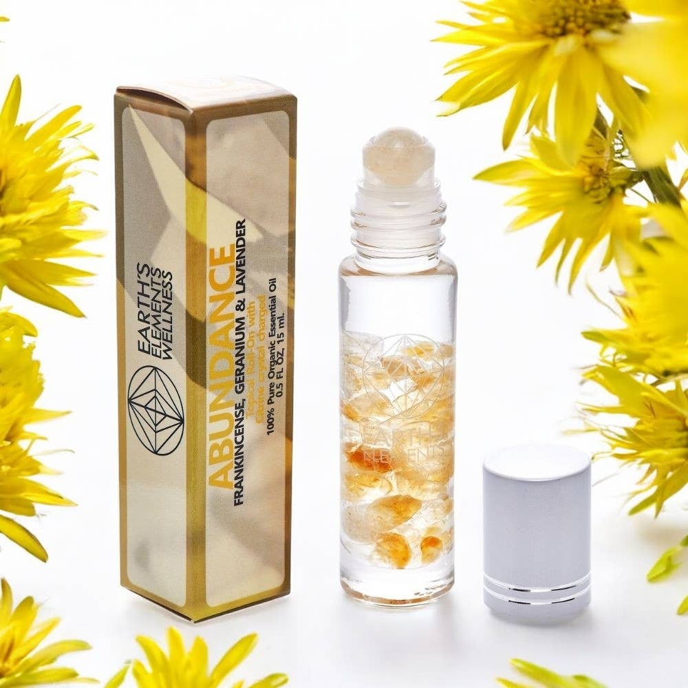 Earths Elements Wholesale - Crystal Roll-On - Abundance