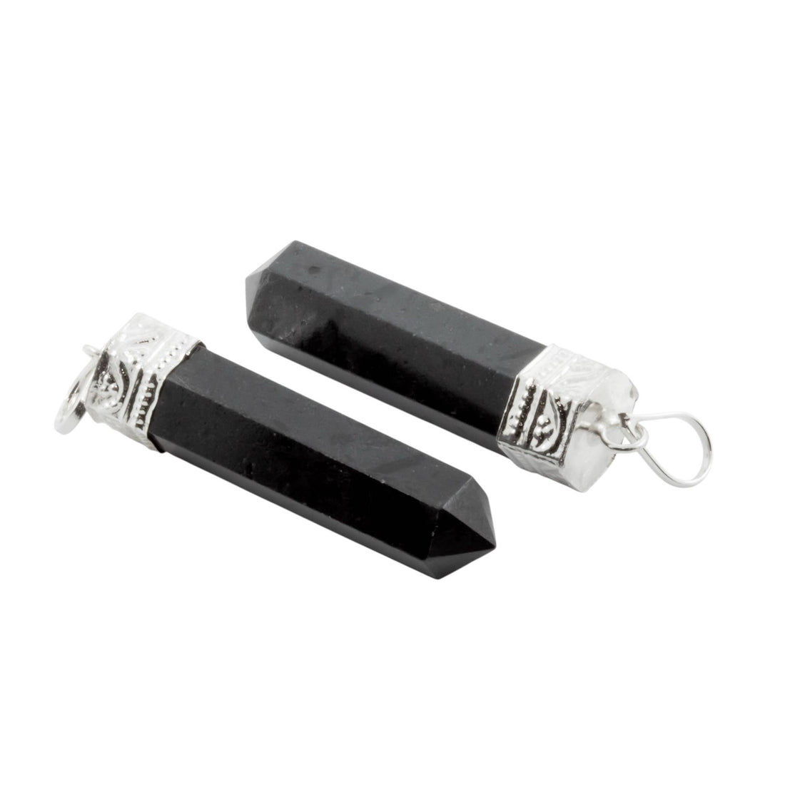 Gemstone Pencil Pendant Necklaces