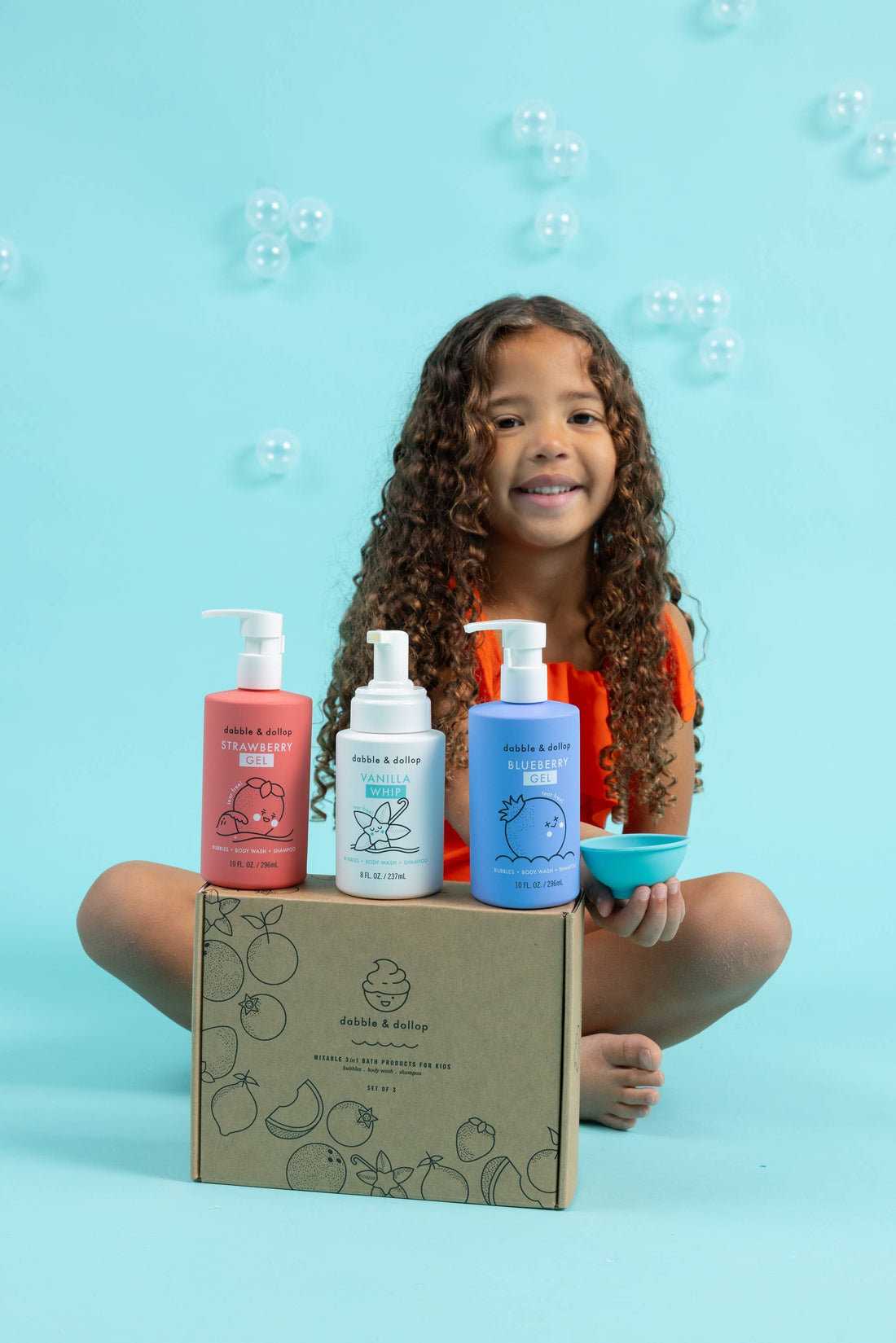 Dabble & Dollop - Americana Bath Gift Set (incl. mixing bowl)