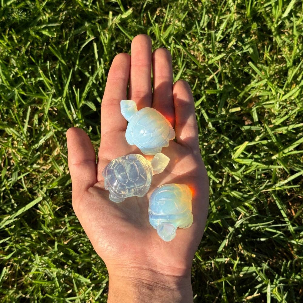 Crystal Turtle - Opalite