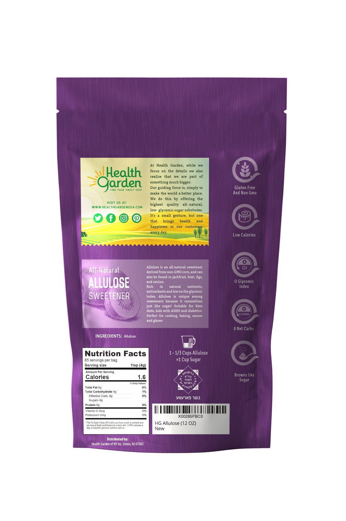 Allulose Sweetener 14oz