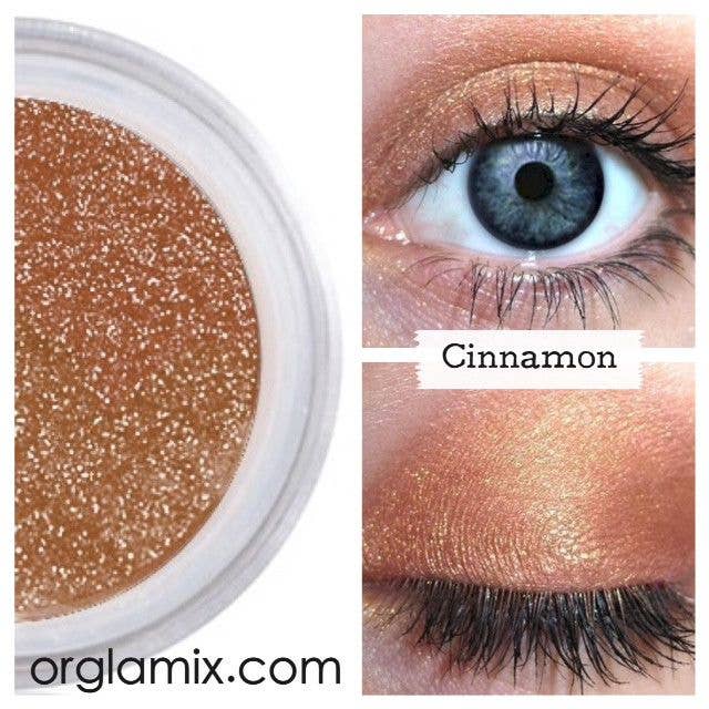 Orglamix - Cinnamon Eyeshadow | Bold Spiced Glow with Metallic Finish